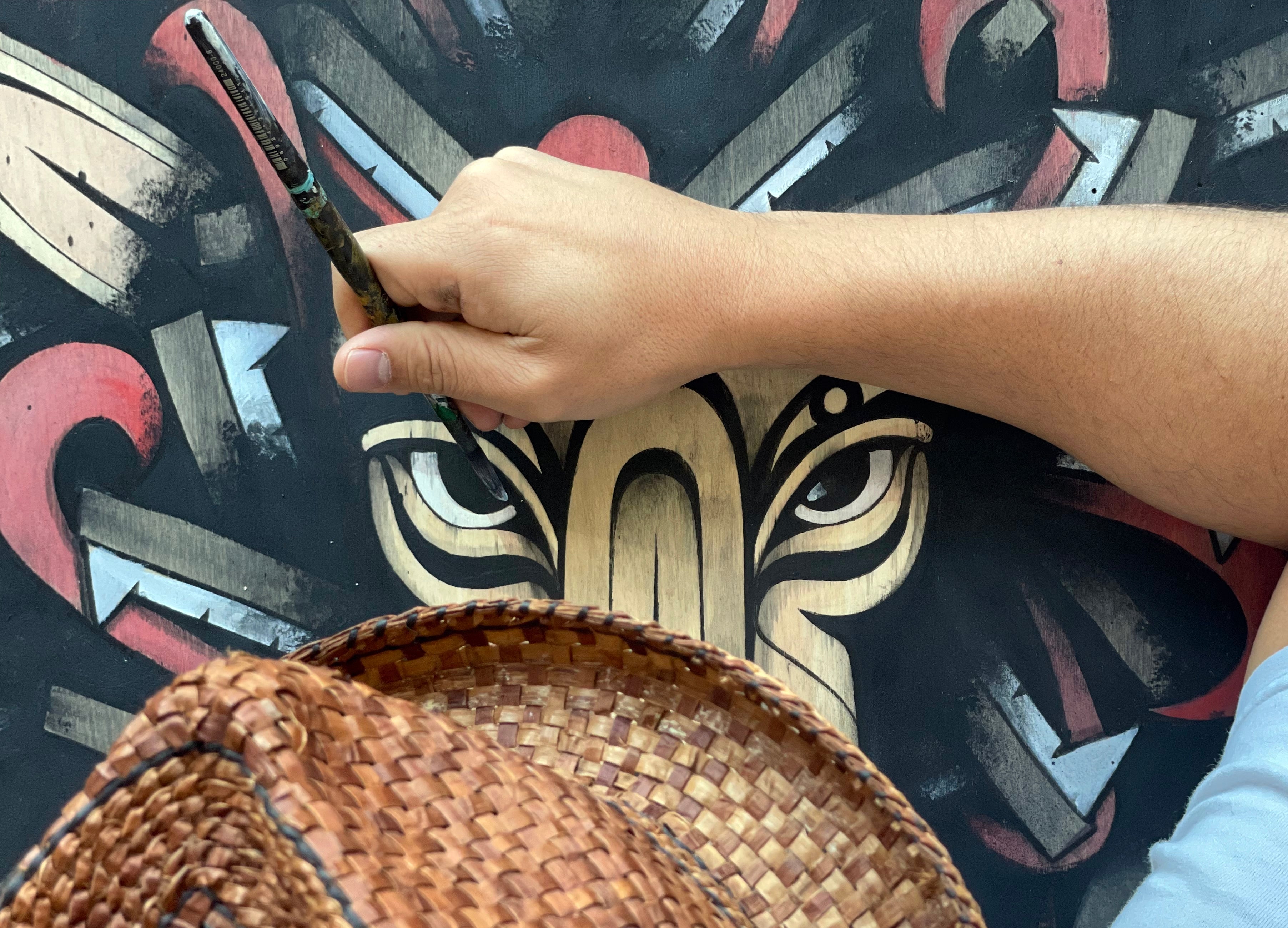 Black Sheep: a rare original art drop by Louie Gong.